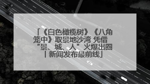 《白色橄榄树》《八角笼中》取景地沙湾 凭借“景、城、人”火爆出圈丨新闻发布最前线