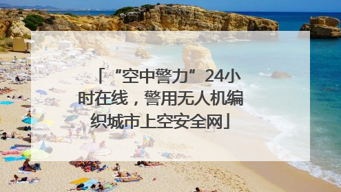 “空中警力”24小时在线，警用无人机编织城市上空安全网