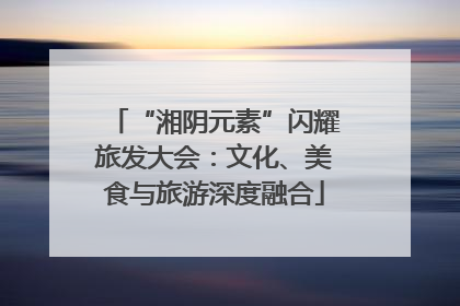 “湘阴元素”闪耀旅发大会：文化、美食与旅游深度融合