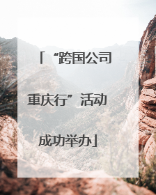 “跨国公司重庆行”活动成功举办