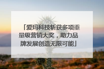 爱玛科技斩获多项重量级营销大奖，助力品牌发展创造无限可能