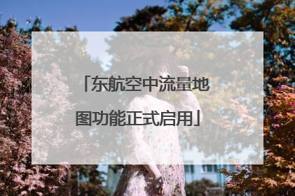 东航空中流量地图功能正式启用