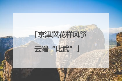 京津冀花样风筝云端“比武”