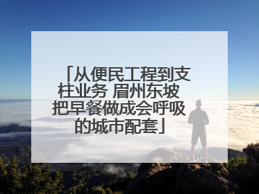 从便民工程到支柱业务 眉州东坡把早餐做成会呼吸的城市配套