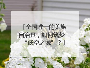 全国唯一的羌族自治县，如何筑梦“低空之城”？