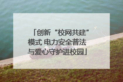 创新“校网共建”模式 电力安全普法与爱心守护进校园