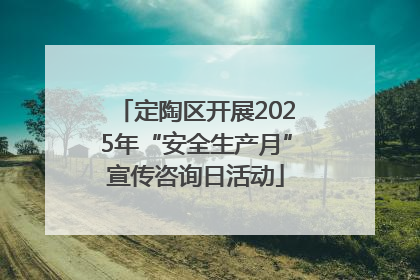 定陶区开展2025年“安全生产月”宣传咨询日活动