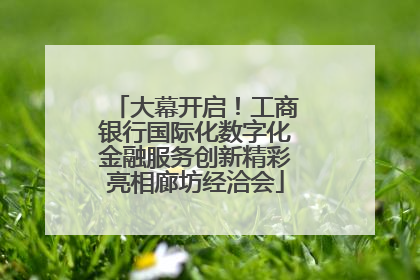 大幕开启！工商银行国际化数字化金融服务创新精彩亮相廊坊经洽会