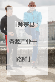 师宗县：香葱产业一路鲜