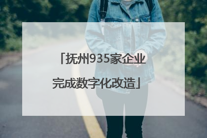 抚州935家企业完成数字化改造