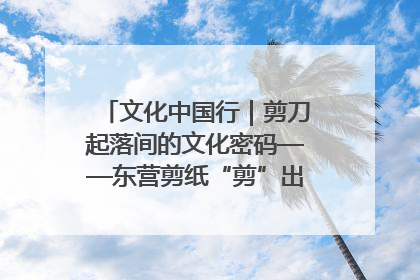 文化中国行｜剪刀起落间的文化密码——东营剪纸“剪”出非遗传承与现代生活的融合之道