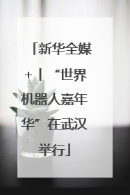 新华全媒+丨“世界机器人嘉年华”在武汉举行