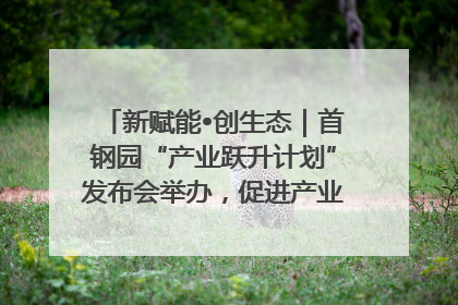 新赋能•创生态｜首钢园“产业跃升计划”发布会举办，促进产业合作交流走深走实