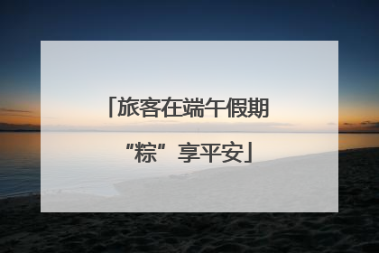 旅客在端午假期“粽”享平安