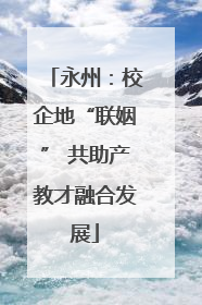 永州：校企地“联姻” 共助产教才融合发展