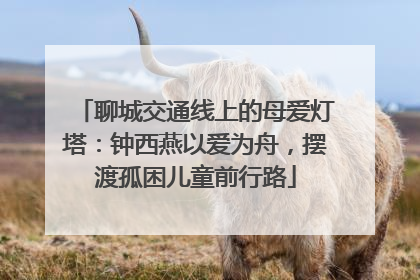 聊城交通线上的母爱灯塔：钟西燕以爱为舟，摆渡孤困儿童前行路