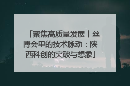 聚焦高质量发展丨丝博会里的技术脉动：陕西科创的突破与想象