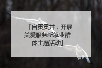 自贡贡井：开展关爱服务新就业群体主题活动