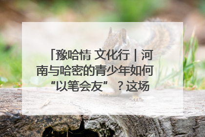 豫哈情 文化行｜河南与哈密的青少年如何 “以笔会友”？这场书画展藏着答案