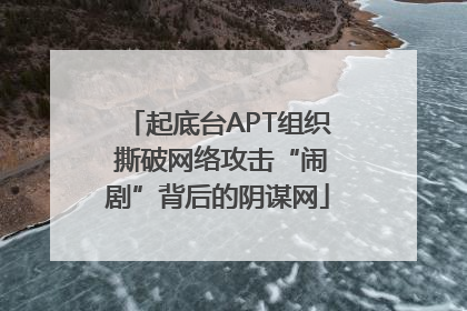起底台APT组织 撕破网络攻击“闹剧”背后的阴谋网