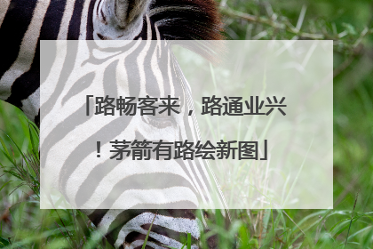 路畅客来，路通业兴！茅箭有路绘新图