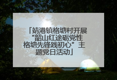 靖港镇格塘村开展“韶山红途砺党性 格塘先锋践初心”主题党日活动