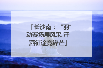 长沙南：“羽”动赛场展风采 汗洒征途竞锋芒