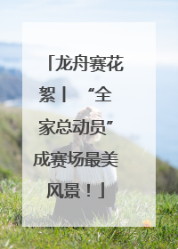 龙舟赛花絮丨 “全家总动员”成赛场最美风景！
