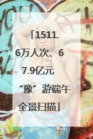 1511.6万人次、67.9亿元 “豫”游端午全景扫描