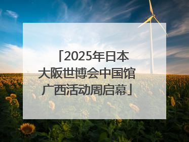 2025年日本大阪世博会中国馆广西活动周启幕